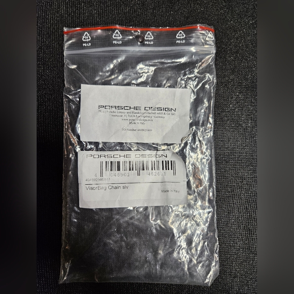 Porsche Design Visor Bag Chain Silver - Picture 4 of 4